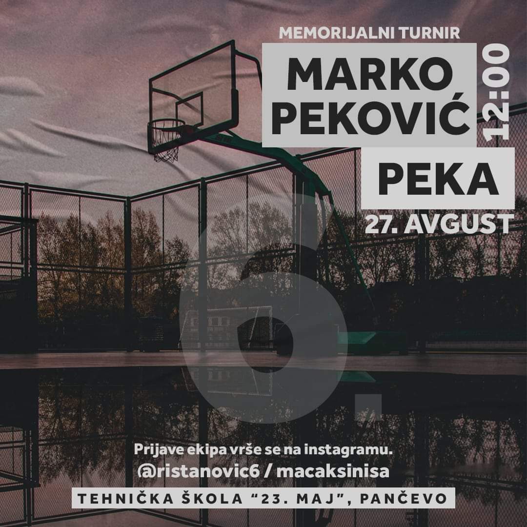 6. меморијални турнир Марко Пековић-Пека